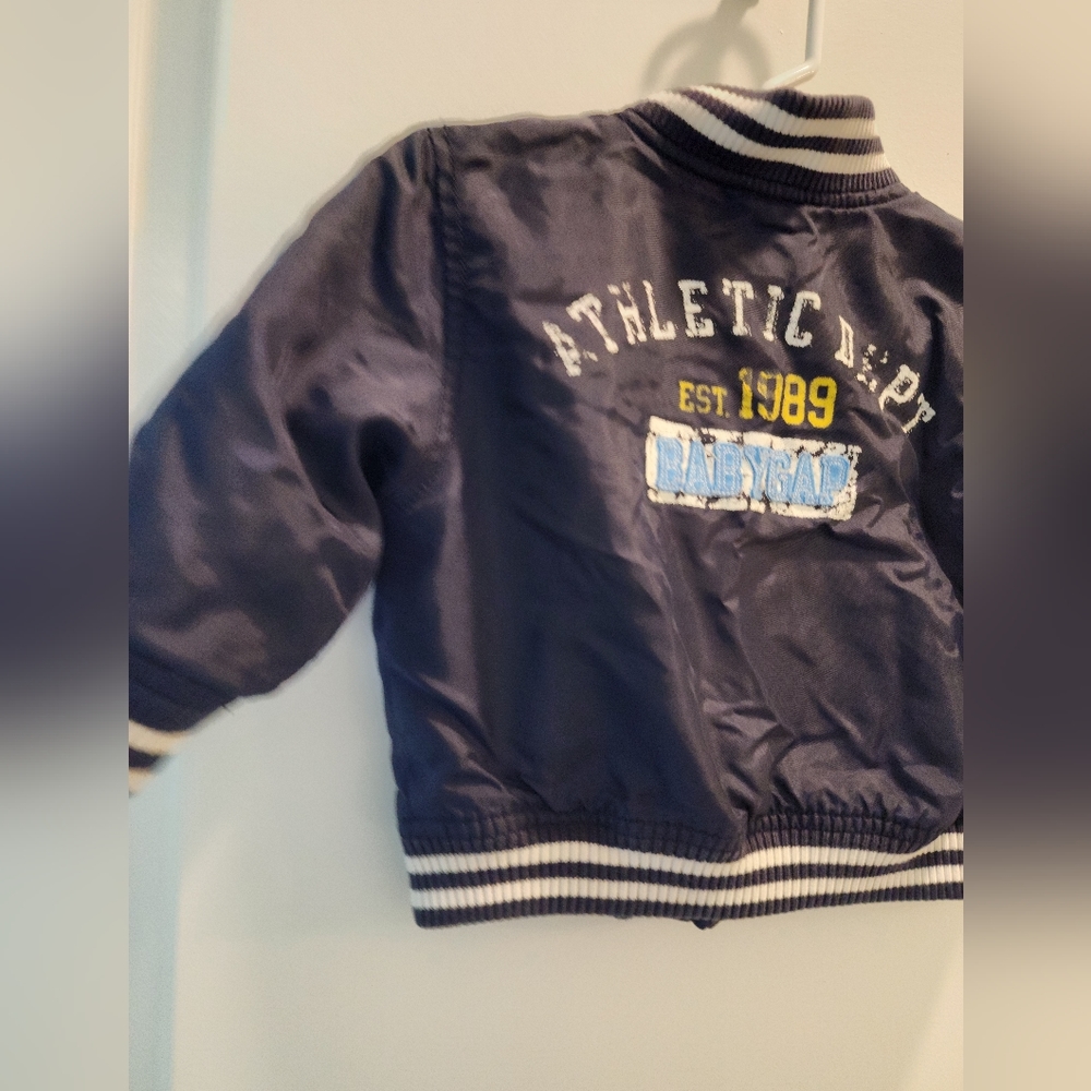 12-18m blue Baby GAP jacket. - Picture 5 of 12